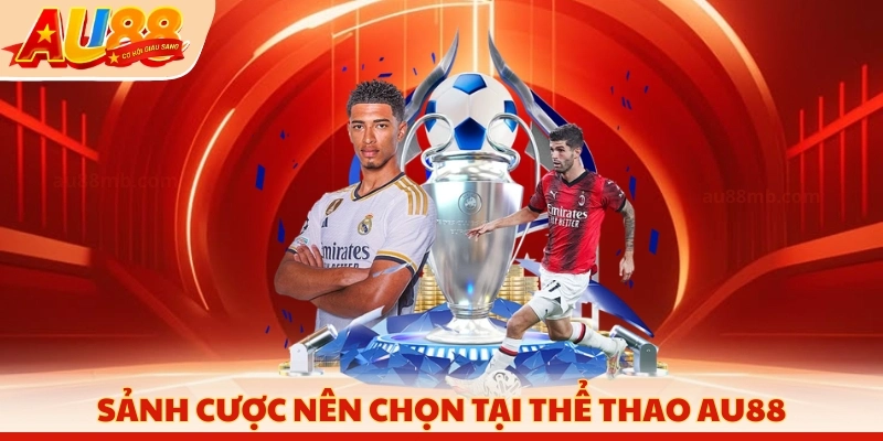 Sảnh cược nên chọn tại thể thao AU88